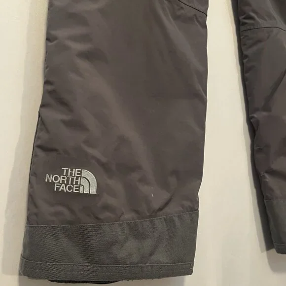 The North Face Boys Snow Ski Pants Size XL/TG Gray HyVent Waterproof Winter - Picture 12 of 12